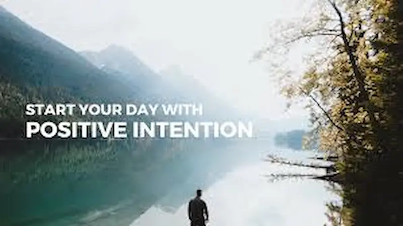 start your day with intention