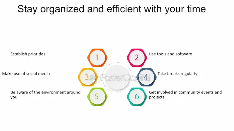 stay organized and manage your time
